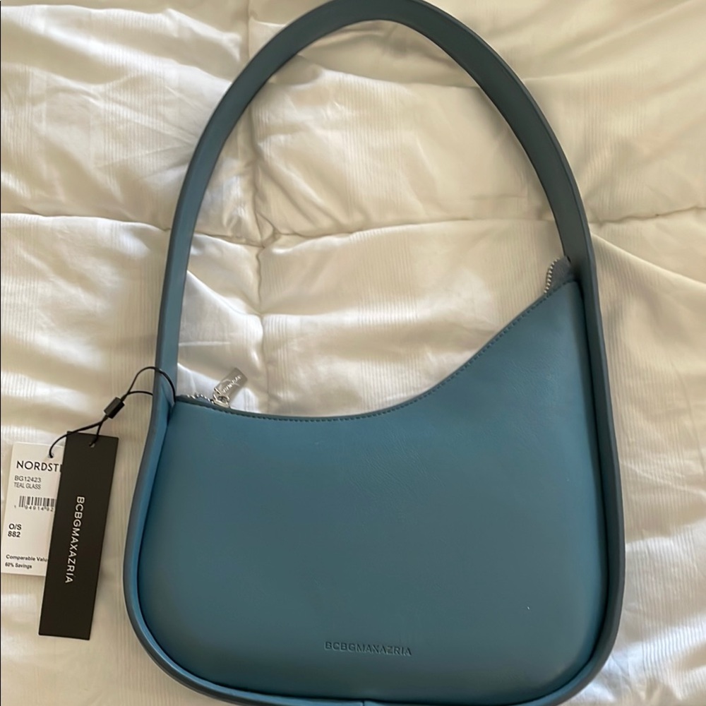 NEW! BCBGMaxAzria Elegant Blue Shoulder Bag